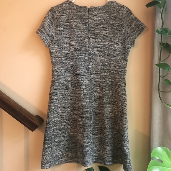 LOFT tweed capped dress with pockets - Picture 4 of 7